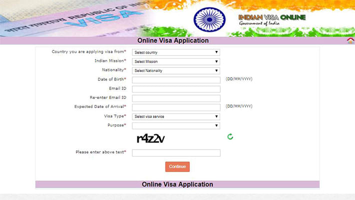 Hồ sơ xin Visa Ấn Độ