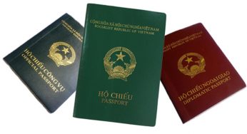 các thủ tục làm hộ chiếu