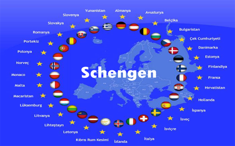 khối schengen gồm những nước nào